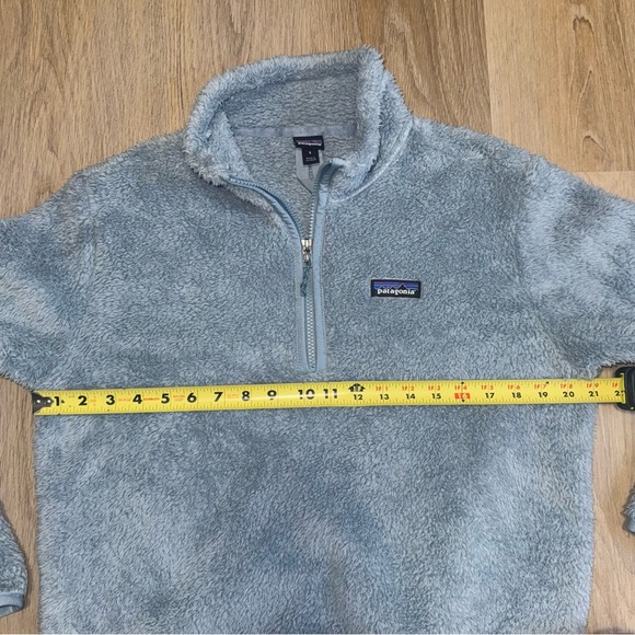 Patagonia Women’s Blue Los Gatos 1/4 Zip Fleece Jacket - Size Small - Picture 6 of 7